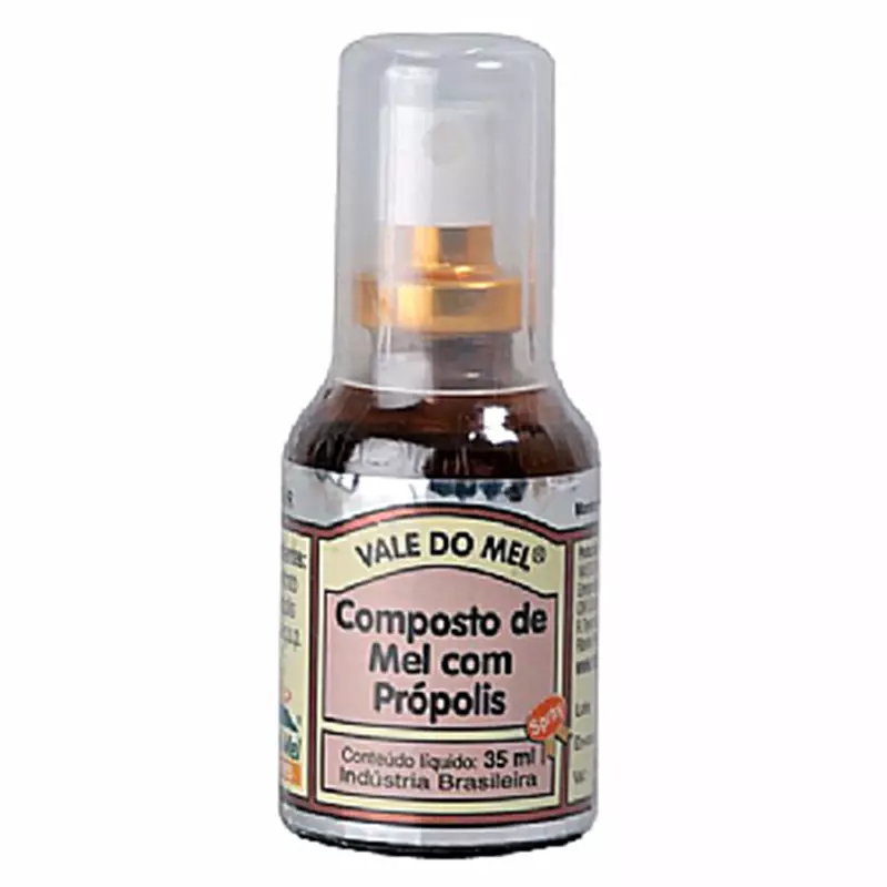 Spray Para Garganta - Mel e Própolis, 35ml - Vale do Mel
