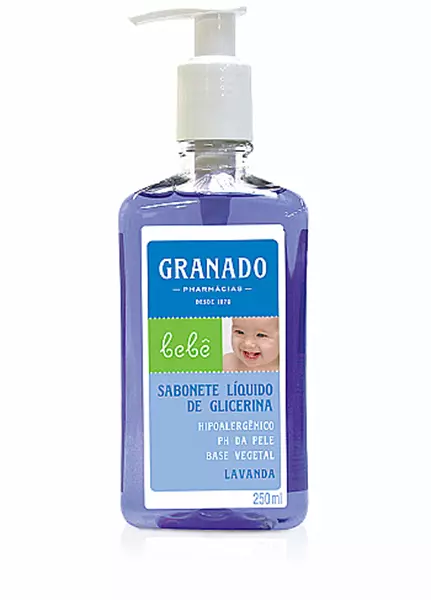 Sabonete Líquido Bebê Lavanda, 250g - Granado
