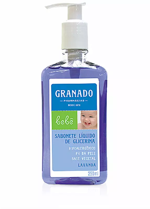 Sabonete Líquido Bebê Lavanda, 250g - Granado