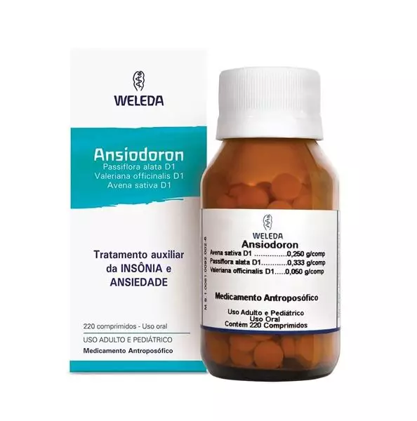 Ansiodoron Weleda - 80 Comprimidos