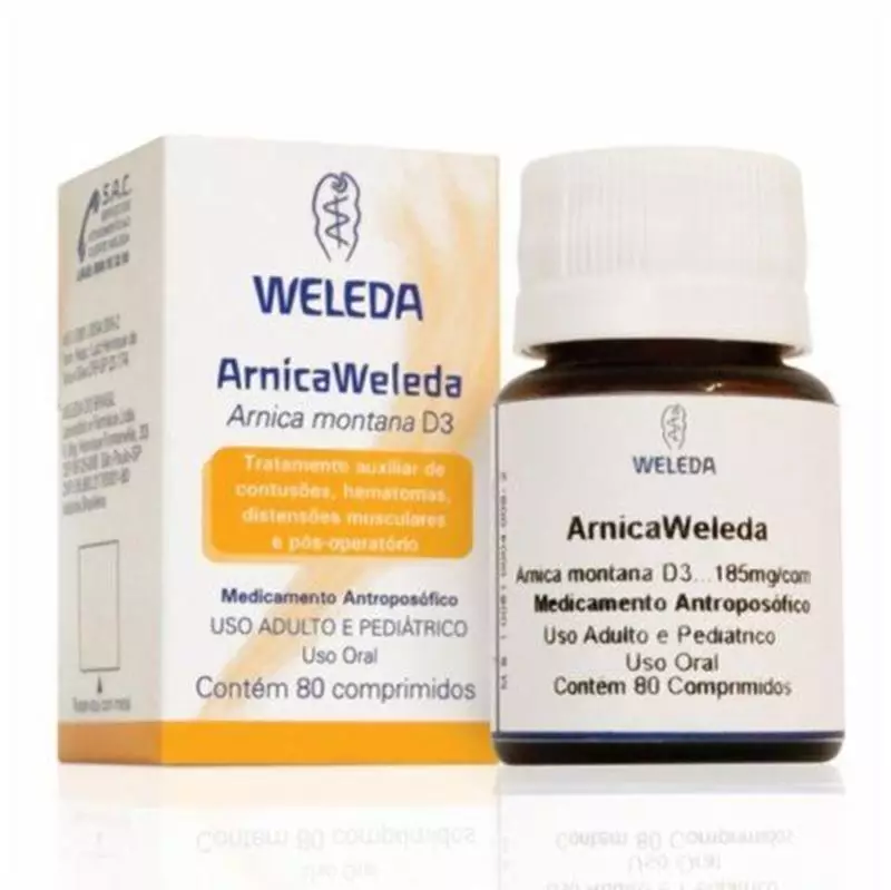 Arnica Weleda D3 - 80 comprimidos 