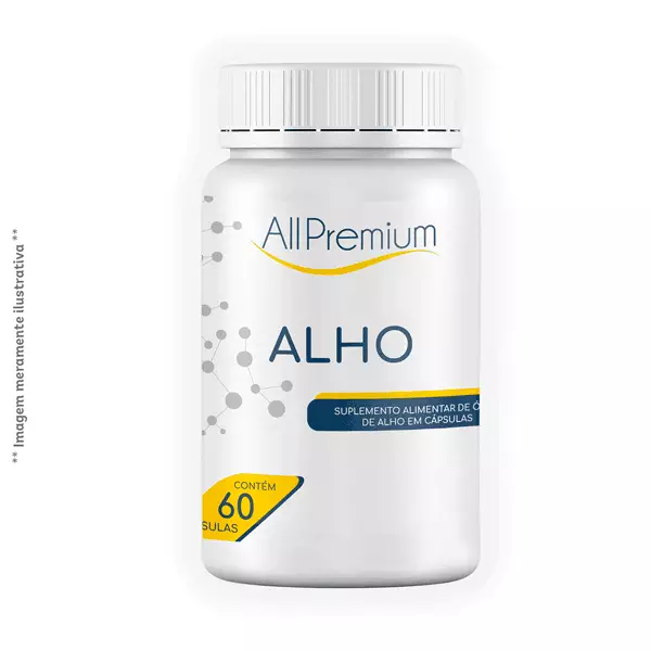 Óleo de Alho 250mg AllPremium 60 cápsulas