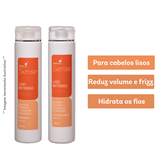 Kit Liso Intenso - Queratina, Pantenol e Aminoácidos - Sense
