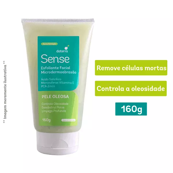 Esfoliante Facial 160g - Sense Pele Oleosa