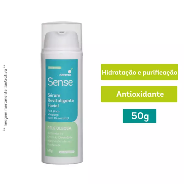 Sérum Revitalizante Facial 50g - Sense Pele Oleosa