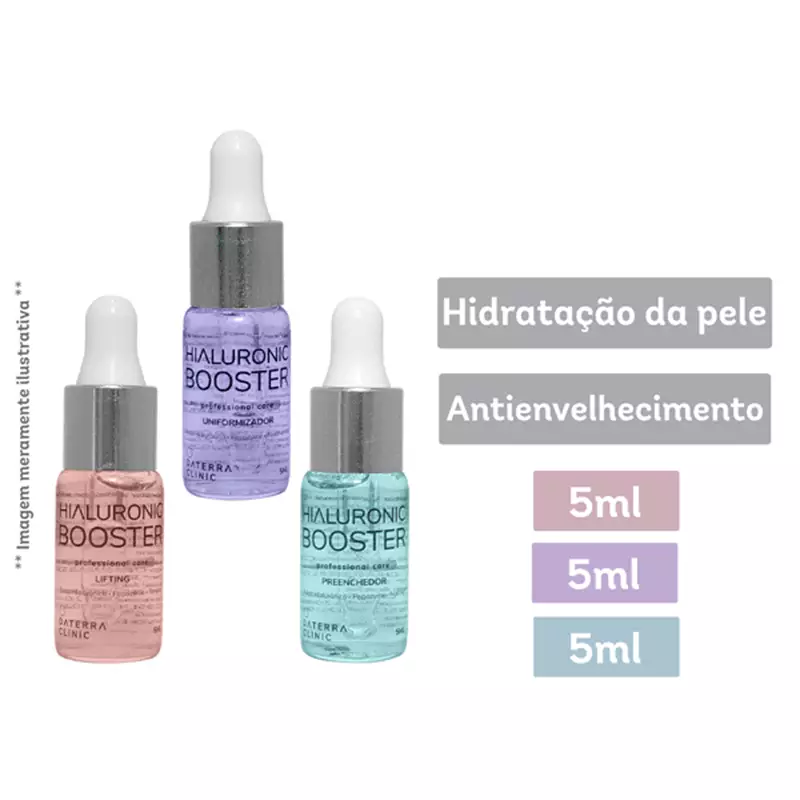 Kit Mini Boosters (5ml cada) - Clinic