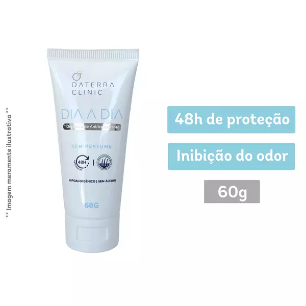 Desodorante Antitranspirante Sem Perfume 60g - Clinic