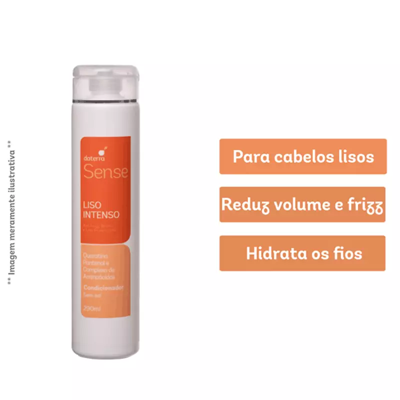 Condicionador Liso Intenso 290ml  Sense