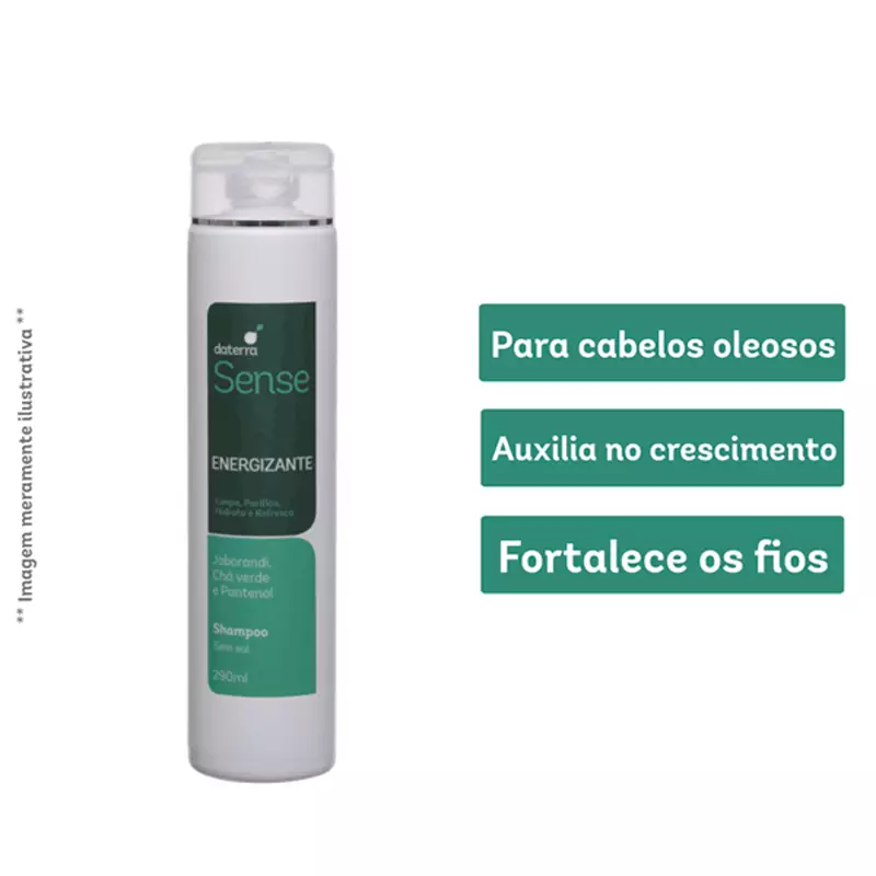 Shampoo Energizante 290ml - Sense