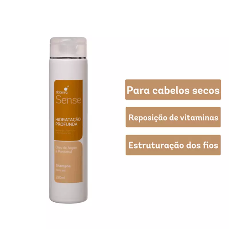 Shampoo Hidratação Profunda 290ml - Sense