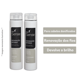 Kit Reparação Intensa - Arginina, Pantenol e Silicone - Sense