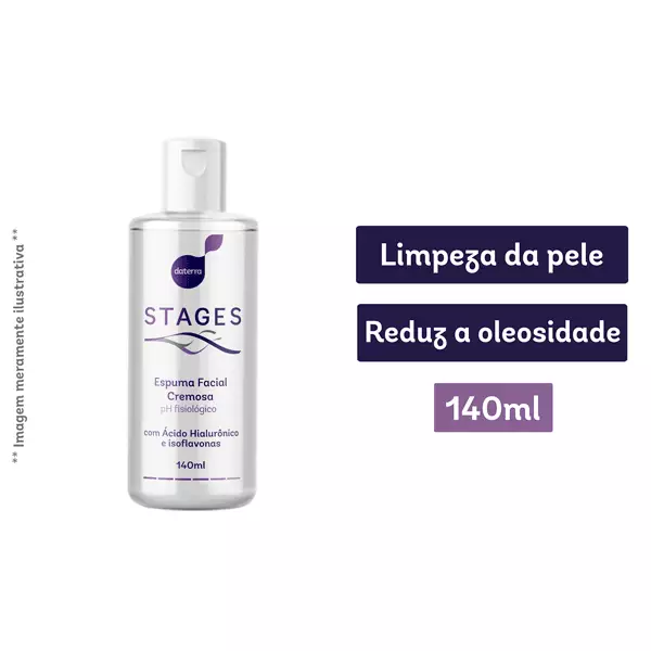Espuma Facial Cremosa 140ml - Stages
