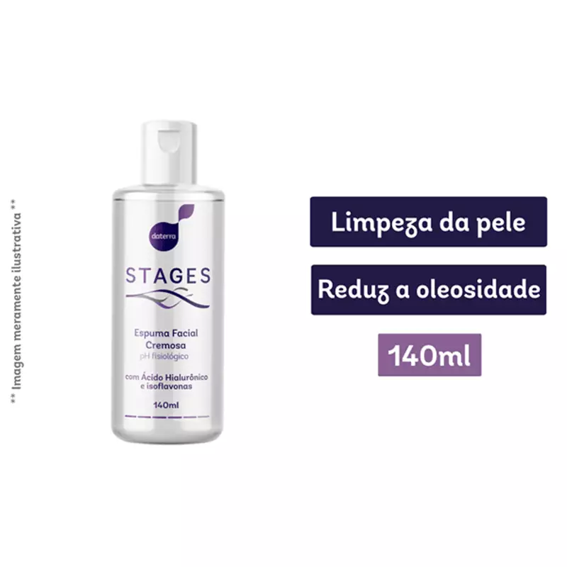 Espuma Facial Cremosa 140ml - Stages
