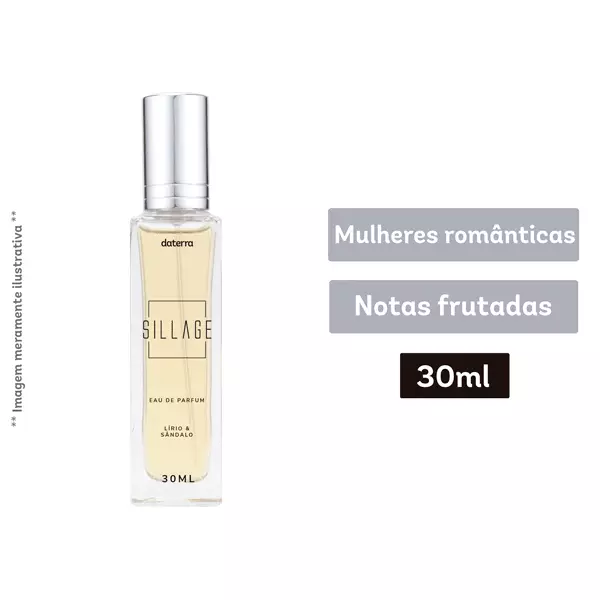 Eau De Parfum Lírio & Sândalo 30ml - Feminino - Sillage
