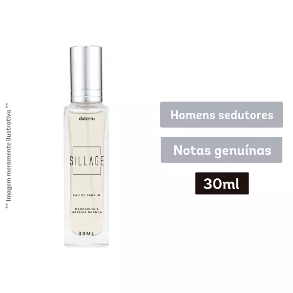 Eau De Parfum Mandarina & Madeira 30ml - Masculino - Sillage