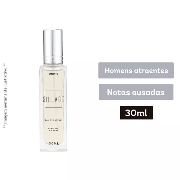 Eau De Parfum Gengibre & Âmbar 30ml - Masculino - Sillage
