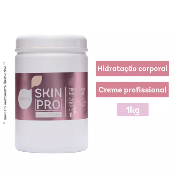 Creme de Massagem com Cafeína 1kg - Skin Pro