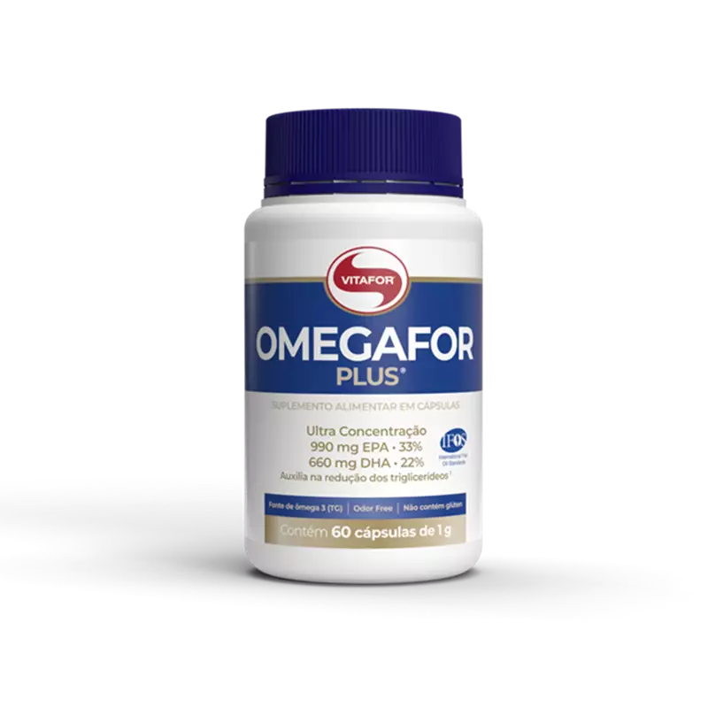 ÔMEGAFOR PLUS® 1G 60 cápsulas - Vitafor