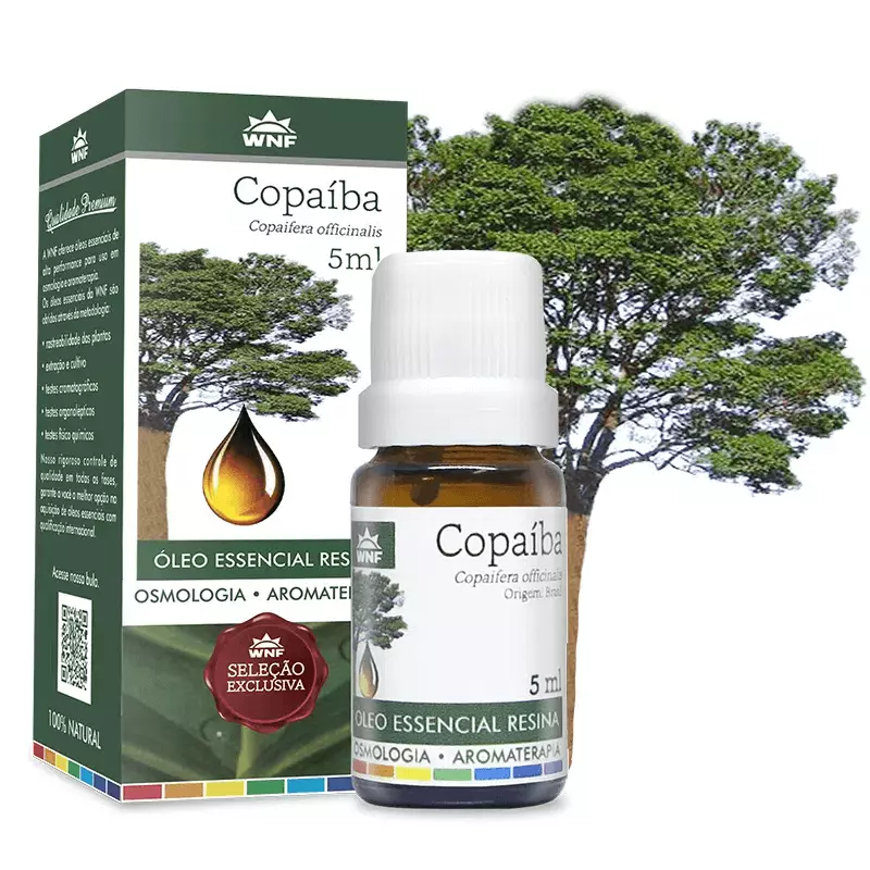 Óleo Essencial Resina Copaíba 5ml - WNF