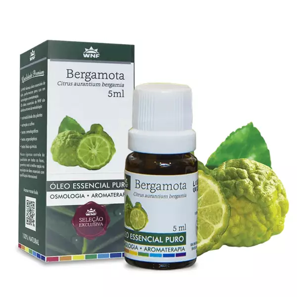 Óleo Essencial Bergamota 5ml - WNF