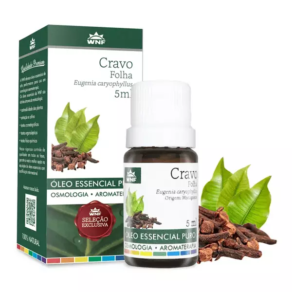 Óleo Essencial Cravo Folha 5ml - WNF