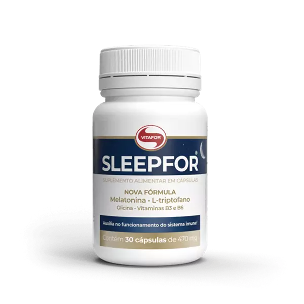 Sleepfor com Melatonina 470mg 30 cápsulas - Vitafor
