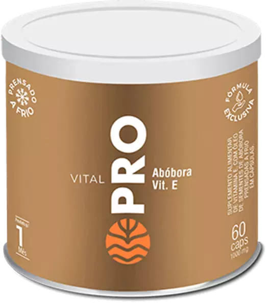 Vital Pro - Abóbora e Vitamina E, 60 cápsulas - Vital Âtman