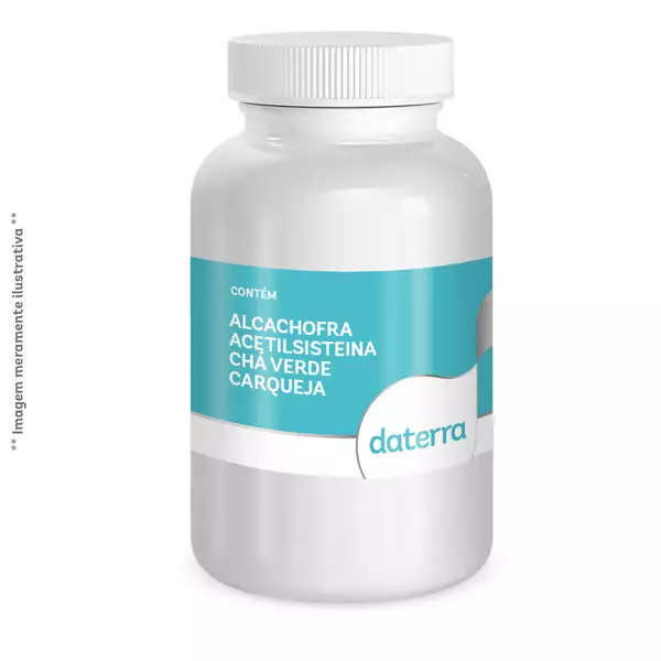 Alcachofra + Acetilcisteína + Chá Verde + Carqueja