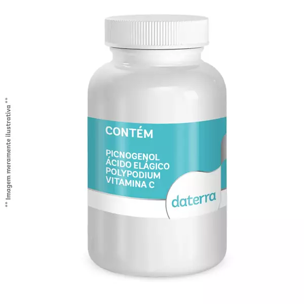 Picnogenol + Ácido Elágico + Polypodium + Vitamina C