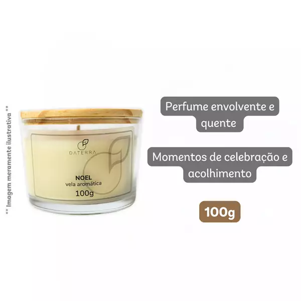 Vela Aromática Noel 100g