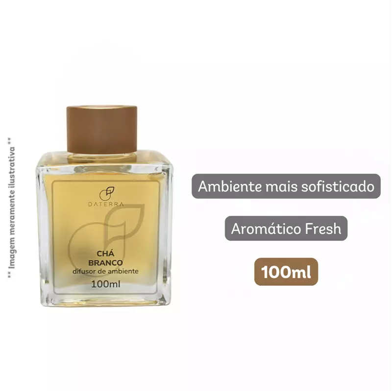 Aromatizador difusor de ambiente Chá Branco 100ml 