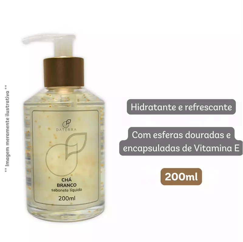 Sabonete Liquido Chá Branco 200ml