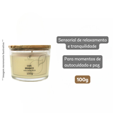 Vela Aromática Chá Branco 100g