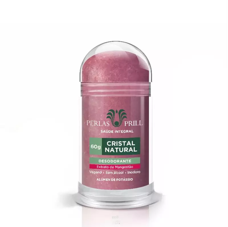 Desodorante Cristal Natural Extrato Mangostão 60g
