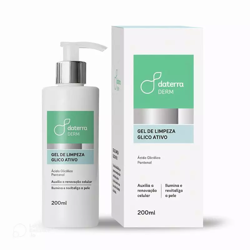 Gel de Limpeza Glico Ativo 200ml Daterra Derm 