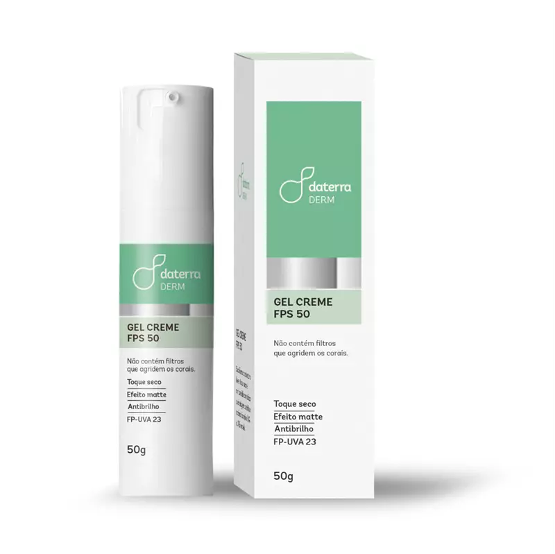 Gel Creme Toque Seco FPS50 Daterra Derm 