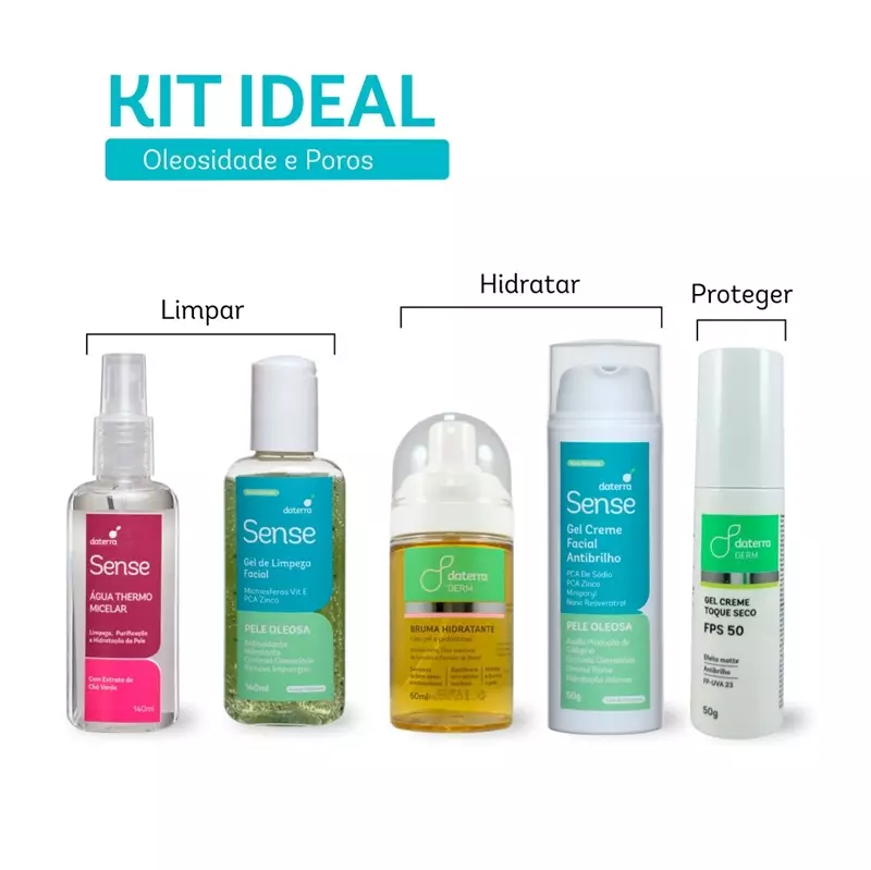 Kit Ideal Oleosidade | Poros