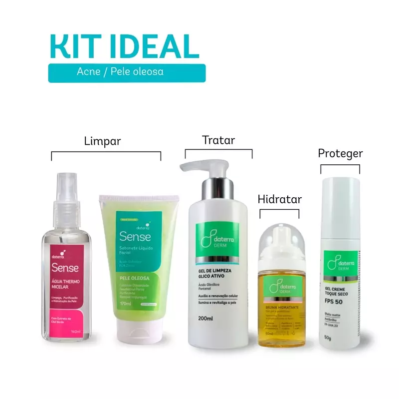 Kit Ideal Acne | Pele Oleosa
